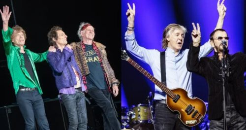 Rolling Stones with Paul McCartney and Ring Starr